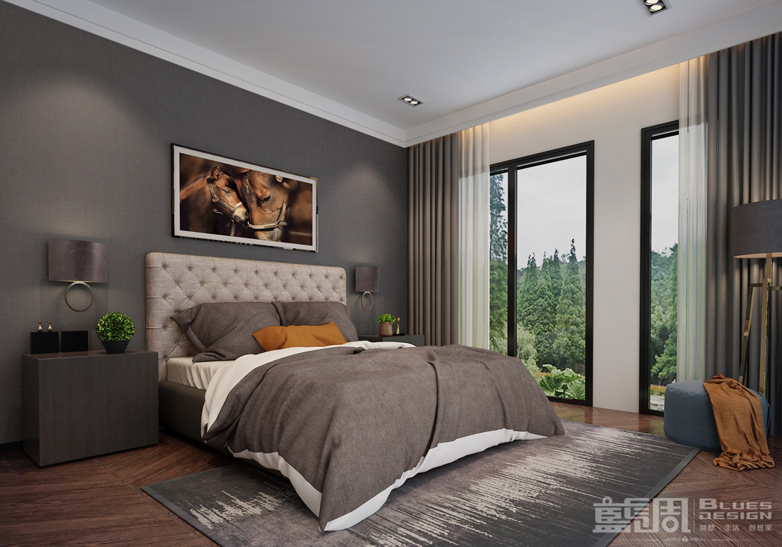 深圳硅谷別墅設計:客房